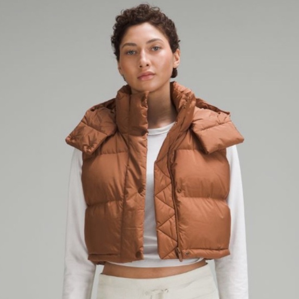 Lululemon Super Cropped Puffer Vest